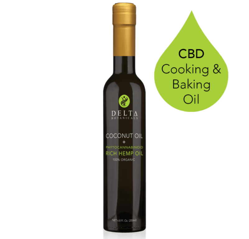 Delta CBD cooking oil