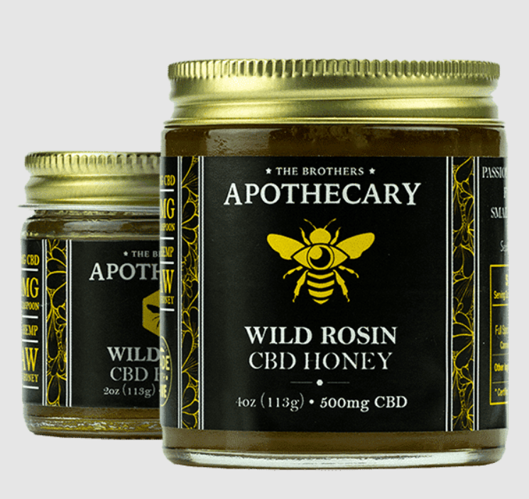 The Brothers Apothecary wild rosin honey