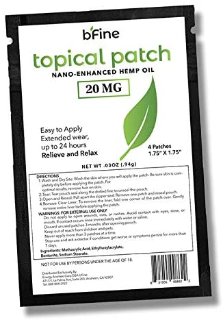 bfine topical patch