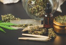 marijuana buds with marijuana joints cannabis oil min 1 scaled